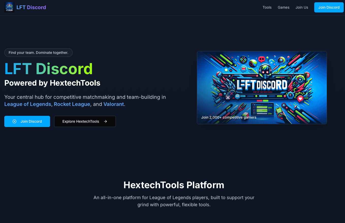 LFT Discord