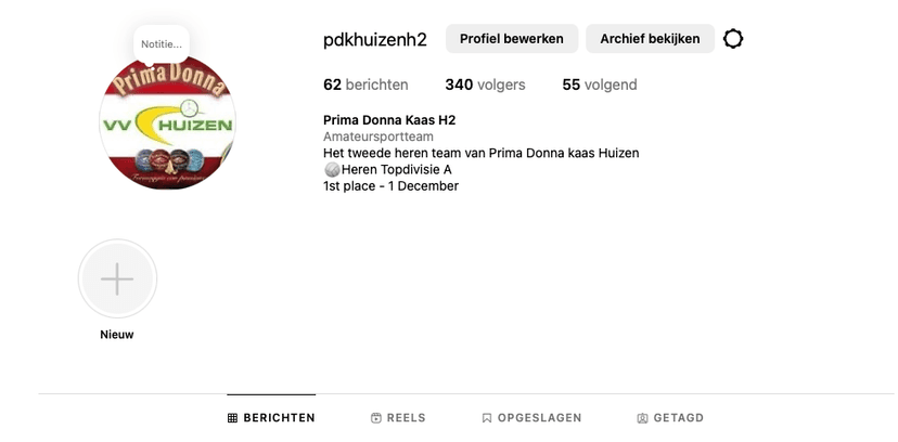 Prima Donna Kaas Huizen Heren 2